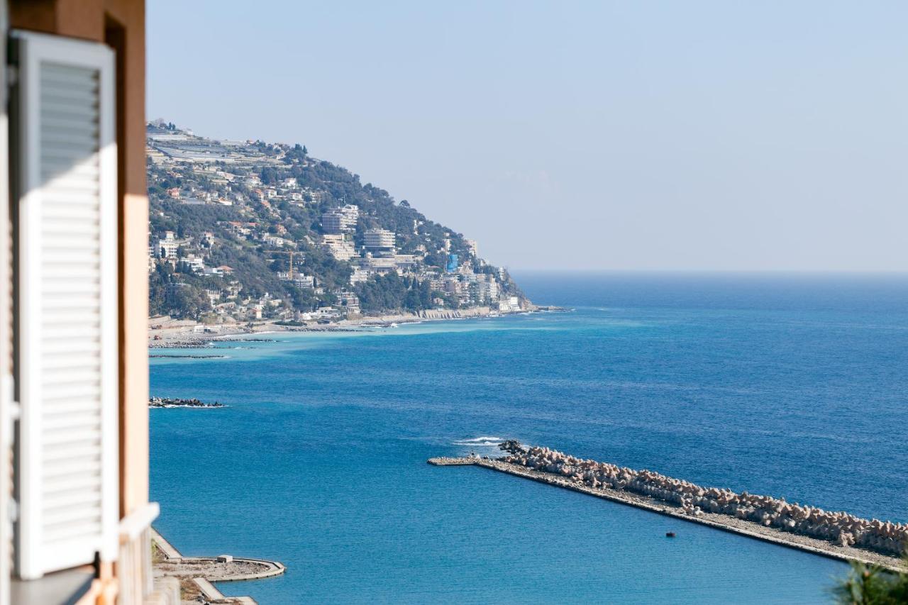 116 - Casa Colorata Vista Mare, 500M Dalla Spiaggia - Parcheggio Privato Gratis Incluso Ospedaletti Extérieur photo