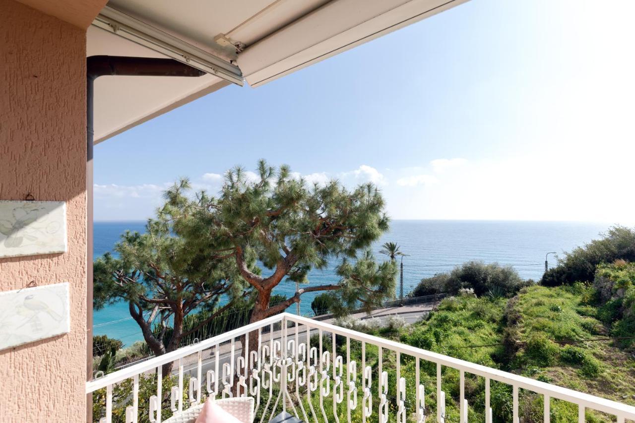 116 - Casa Colorata Vista Mare, 500M Dalla Spiaggia - Parcheggio Privato Gratis Incluso Ospedaletti Extérieur photo